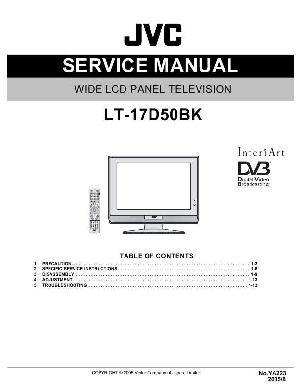 Сервисная инструкция JVC LT-17D50BK ― Manual-Shop.ru