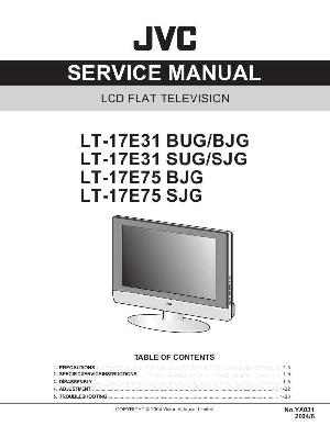 Сервисная инструкция JVC LT-17E31, LT-17E75 ― Manual-Shop.ru