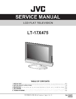 Сервисная инструкция JVC LT-17X475 ― Manual-Shop.ru