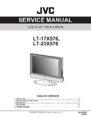 Сервисная инструкция JVC LT-17X576, LT-23X576 ― Manual-Shop.ru