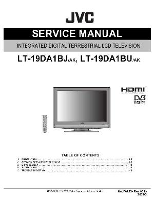 Сервисная инструкция JVC LT-19DA1BJ, LT-19DA1BU ― Manual-Shop.ru