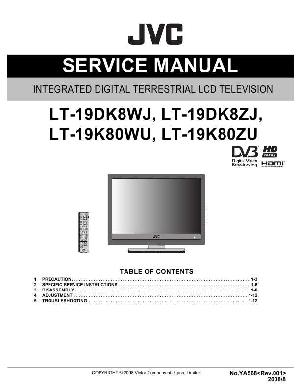 Сервисная инструкция JVC LT-19DK8, LT-19K80 ― Manual-Shop.ru