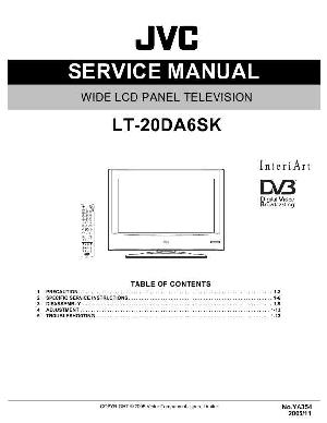 Сервисная инструкция JVC LT-20DA6SK ― Manual-Shop.ru