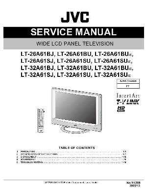 Сервисная инструкция JVC LT-26A61, LT-32A61 ― Manual-Shop.ru