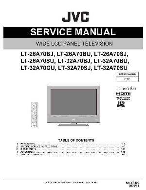 Сервисная инструкция JVC LT-26A70, LT-32A70 ― Manual-Shop.ru