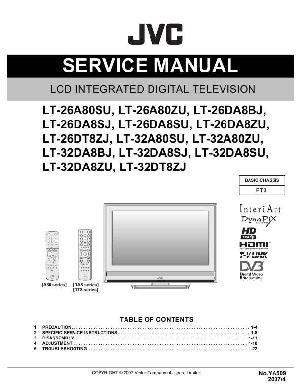 Сервисная инструкция JVC LT-26A80, LT-26DA8, LT-26DT8, LT-32A80, LT-32DA8, LT-32DT8 ― Manual-Shop.ru