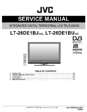 Сервисная инструкция JVC LT-26DE1B ― Manual-Shop.ru