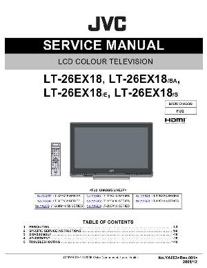 Сервисная инструкция JVC LT-26EX18 ― Manual-Shop.ru