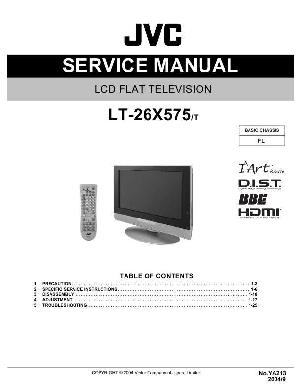 Сервисная инструкция JVC LT-26X575 ― Manual-Shop.ru