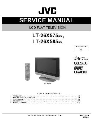 Сервисная инструкция JVC LT-26X575KA, LT-26X585KA ― Manual-Shop.ru