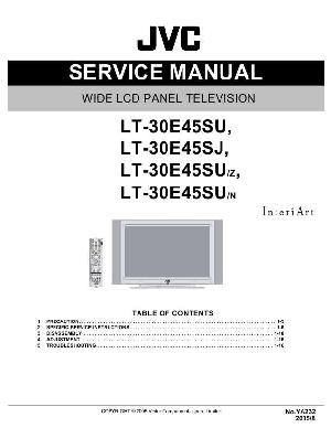 Сервисная инструкция JVC LT-30E45 ― Manual-Shop.ru