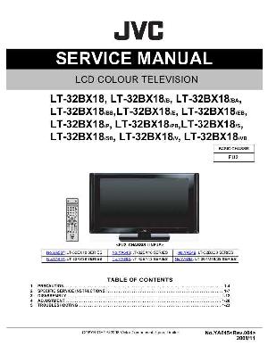 Сервисная инструкция JVC LT-32BX18 ― Manual-Shop.ru
