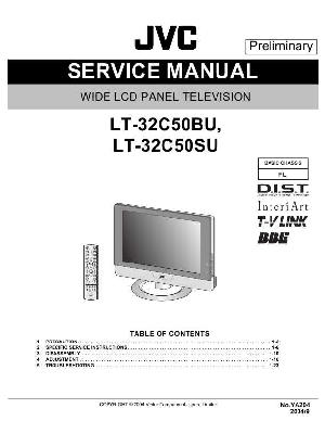 Сервисная инструкция JVC LT-32C50BU, SU ― Manual-Shop.ru