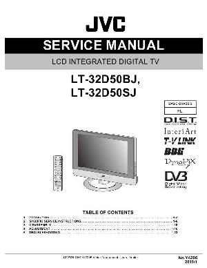 Сервисная инструкция JVC LT-32D50BJ, LT-32D50SJ ― Manual-Shop.ru