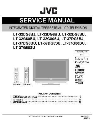 Сервисная инструкция JVC LT-32DG8, LT-32G80, LT-37DG8, LT-37G80 ― Manual-Shop.ru