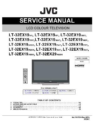 Сервисная инструкция JVC LT-32EX19 ― Manual-Shop.ru