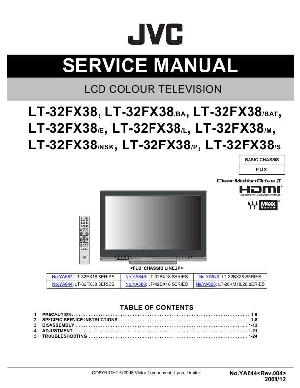 Сервисная инструкция JVC LT-32FX38 ― Manual-Shop.ru