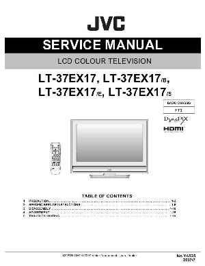 Сервисная инструкция JVC LT-37EX17 ― Manual-Shop.ru