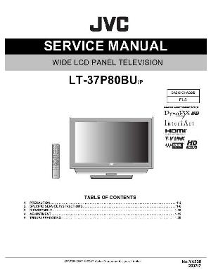Сервисная инструкция JVC LT-37P80BU ― Manual-Shop.ru