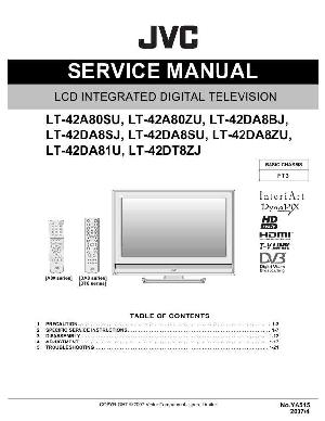 Сервисная инструкция JVC LT-42A80, LT-42DA8, LT-42DA81, LT-42DT8 ― Manual-Shop.ru