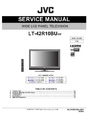 Сервисная инструкция JVC LT-42R10BU ― Manual-Shop.ru