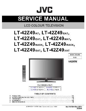 Сервисная инструкция JVC LT-42Z49 ― Manual-Shop.ru