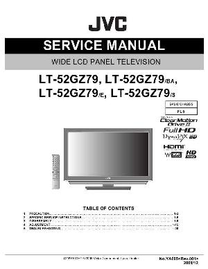 Сервисная инструкция JVC LT-52GZ79 ― Manual-Shop.ru