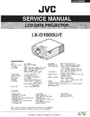 Сервисная инструкция JVC LX-D1000U ― Manual-Shop.ru