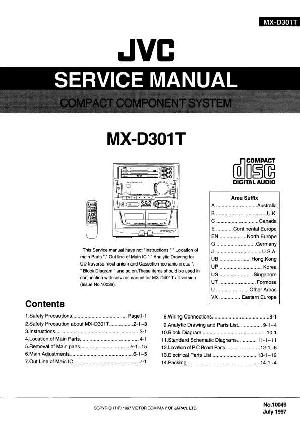 Сервисная инструкция JVC MX-D301T ― Manual-Shop.ru
