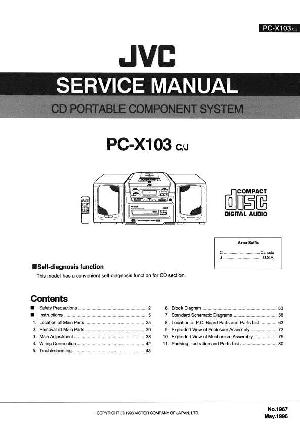 Сервисная инструкция JVC PC-X103 ― Manual-Shop.ru