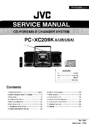 Сервисная инструкция JVC PC-XC20BK ― Manual-Shop.ru