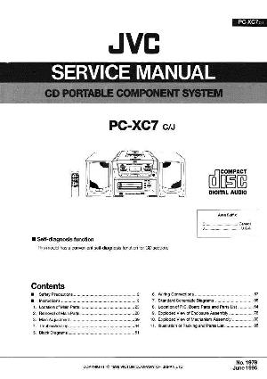 Сервисная инструкция JVC PC-XC7 ― Manual-Shop.ru