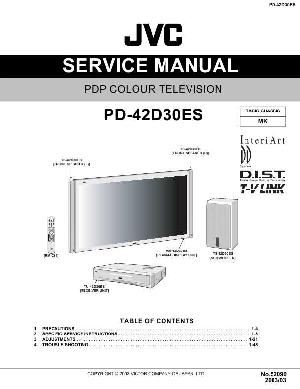 Сервисная инструкция JVC PD-42D30ES ― Manual-Shop.ru