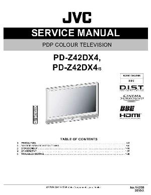 Сервисная инструкция JVC PD-Z42DX4 ― Manual-Shop.ru