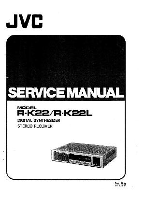 Сервисная инструкция JVC R-K22, R-K22L ― Manual-Shop.ru
