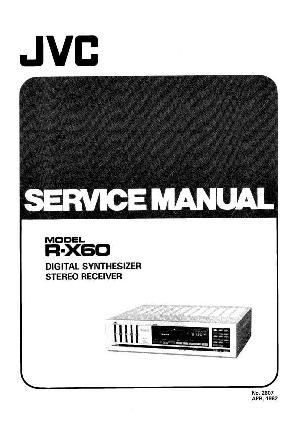 Сервисная инструкция JVC R-X60 ― Manual-Shop.ru
