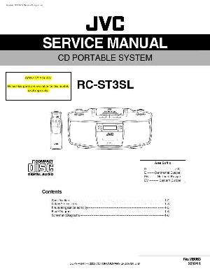 Сервисная инструкция JVC RC-ST3SL ― Manual-Shop.ru