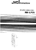 Сервисная инструкция JVC RM-LP35