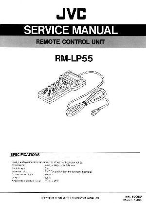 Сервисная инструкция JVC RM-LP55 ― Manual-Shop.ru