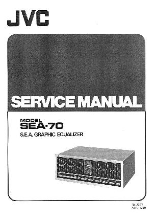 Сервисная инструкция JVC SEA-70 ― Manual-Shop.ru