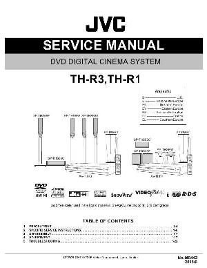 Сервисная инструкция JVC TH-R1, TH-R3 ― Manual-Shop.ru