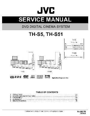 Сервисная инструкция JVC TH-S5, TH-S51 ― Manual-Shop.ru