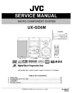 Сервисная инструкция JVC UX-GDM60 ― Manual-Shop.ru