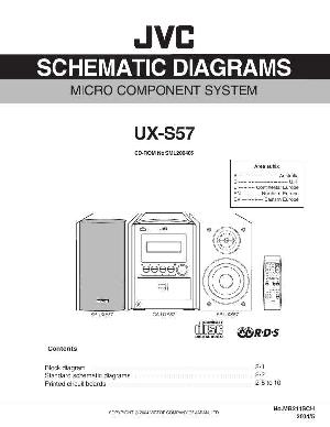 Сервисная инструкция JVC UX-S57 ― Manual-Shop.ru