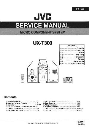 Сервисная инструкция JVC UX-T300 ― Manual-Shop.ru