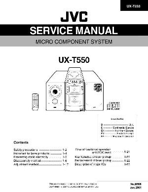 Сервисная инструкция JVC UX-T550 ― Manual-Shop.ru