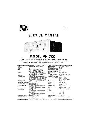 Сервисная инструкция JVC VN-700 ― Manual-Shop.ru