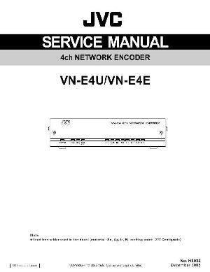 Сервисная инструкция JVC VN-E4E, VN-E4U ― Manual-Shop.ru