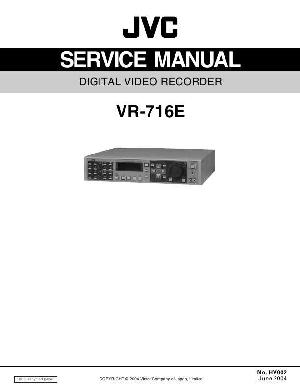 Сервисная инструкция JVC VR-716E ― Manual-Shop.ru