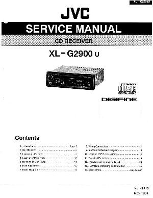 Сервисная инструкция JVC XL-G2900 ― Manual-Shop.ru